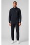Pocket Detailed Zippered High Collar Sweatshirt