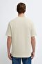 Short Sleeve Pale Beige Men's T-Shirt M0611924-70322 - 6