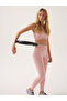 Motion Cross Waist Leggings Pink - 5