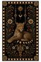 Eta Exotic Animal Motif Woven Base Decorative Carpet Eta4186