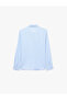 Classic Collar Buttoned Regular Fit Basic Long Sleeve Poplin Shirt - 2