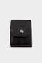 Reno Genuine Leather Vertical Snap Wallet Black - 6