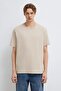 Short Sleeve Uçuk Beige Men's T-Shirt M066249-70004
