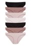 Women's Soft Colored Cotton Stretch Fabric Briefs 7-Pack 37000-602