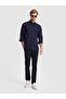 Navy Blue Regular Fit Long Sleeve Shirt 50319149-Vr033 - 4