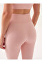 Motion Cross Waist Leggings Pink - 4