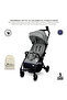 - Theta Auto Fold Compact Lightweight Travel Stroller - Grey - 6