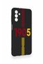 Samsung A04S Compatible 1905 Belt Patterned Silicone Case - 2