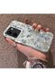 Vivo Y36 4G/5G Compatible Blue Flower and Ribbon Hard Phone Case, Shock Protection - 2