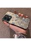 Oppo Reno 14 Compatible Blue Flower and Ribbon Hard Phone Case, Shock Protection - 2