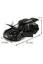 Audi Rs6 Avant 1:18 Scale Metal Model Car with Lights and Sound Licensed - Openable Doors (White) - 6