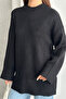 Crew Neck Oversize Women's Knitwear Sweater - 8