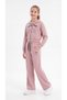 Mich İgan 85 Printed Hooded Zippered Girls' Tracksuit Set - 3