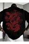 Soul Dragon Printed Oversize Boxy Cut Unisex 100% Cotton Tshirt (190 Gsm) - 2