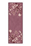Plum Hazan Pattern Silk Cotton Sofia Shawl - 2