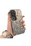 Vivo Y19S 4G/Y19S Pro Compatible Blue Flower and Ribbon Hard Phone Case, Shock Protection