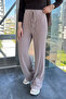 Nevra Corded Modal Trousers - Beige - 4