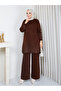 Sim Dokunuşlu Knitwear Tunic Set with Trousers - 2