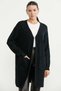 Motifli Agraf Detailed Long Knitwear Cardigan - Black - 2