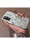 Redmi K50 Ultra Compatible Blue Flower and Ribbon Hard Phone Case, Shock Protection - 2