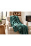 Wellsoft Tv Blanket, Thick Edged (Single Size) Green - 4
