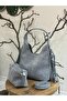 Lea 100% Genuine Nubuck Leather, Elegant and Intricate Design Suede Hand and Shoulder Bag