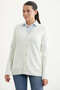 Ribbed Pocket Detailed Knitwear Cardigan - Bone - 4