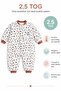 Baby Girl and Child Sleeping Bag 2.5 Tog - 2