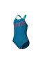 G Bold Swimsuit V Back Blue Girls' Swimsuit 011755680