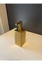 Mat Gold Liquid Soap Dispenser 100% Brass Material - Bathroom Liquid Soap Dispenser - Premium Soap Dispenser - 3