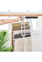 Trouser Hanger Space Saving, 2 Pack Multifunctional Pants Hanging Organizer Rack, 5 in 1 Closet Shel - 5