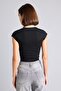 Fitted Crew Neck Ribbed Short Sleeve T-Shirt H1129Ax26Sp - 5
