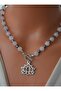 Necklace - Silver Color -