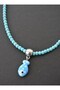 Necklace - Blue - - 4