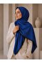 Double-Sided Cashmere Textured Tapestry Woven Shawl 70 X 190 cm Double Color Cotton - 2