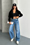 Metal Zipper Hooded Crop Sweatshirt Cardigan - 3
