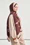 Fiora Desen Norena Wool Shawl Plum - 3