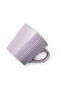 EVE Stoneware Coffee Mug Set of 4 – 300 ML Lavender Cups - 6