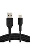 كابل USB من بلكن بطول 3 أمتار متوافق مع آيفون 15 وسامسونج جالاكسي S23 وآيباد برو