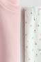 2-piece frill-detail cotton set - 2