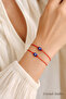 Red String Bracelet with Evil Eye Beads, Set of 10, Adjustable Henna Wedding Engagement Promise Mevlit Invitation Gift - 6