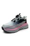 Hynde Girls' Grey/Pink Waterproof Outdoor Shoes - 4