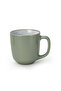 Stoneware IVY 4PCS Mug Set | 420 ML Olive Green Coffee Mug Set - 4