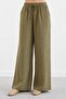 Women's Wide Leg Muslin Trousers 8018 - 2
