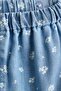 2-piece printed denim set