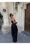 Black Eyelet Woven Lace Set - 3