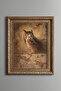 Owl - Vintage Patterned Painting - Thick Model