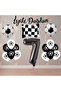 Rönesans Black-White Football Fan-Themed Birthday Party Set Age-7