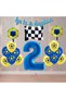 Rönesans Yellow-Navy Blue Football Fan Themed Birthday Party Set Age-2