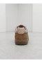 26K-088-8192 Genuine Leather Suede Flat Sole Snaker Sports Shoes for Women - 5